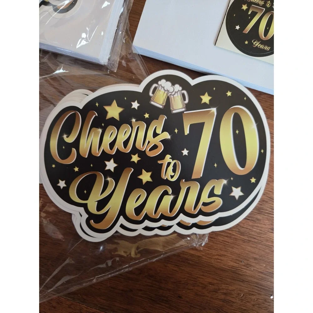 70th‎ birthday Invitations